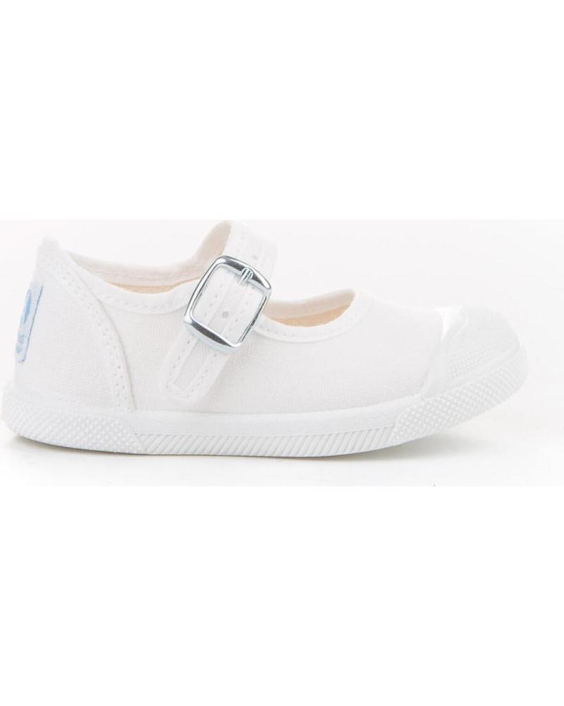 Sportivo per Bambina e Bambino ANGELITOS LONA TEXTIL 126 BLANCO