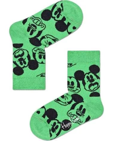 HAPPY SOCKS KINDER SOCKEN MICKEY MOUSE KDNY01 7300 GRÜN VERDE