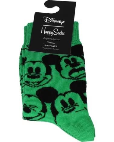 HAPPY SOCKS KINDER SOCKEN MICKEY MOUSE KDNY01 7300 GRÜN VERDE