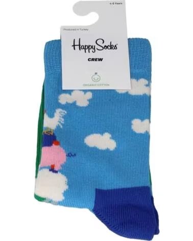 HAPPY SOCKS MÄDCHEN SOCKEN KFAT01 6000 MEHRFARBIG MULTICOLOR