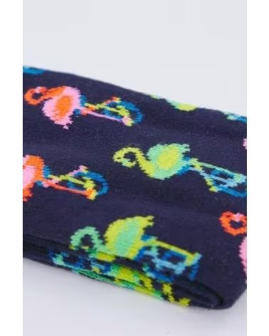 HAPPY SOCKS CHAUSSETTES KFLA01 6500 BLEU AZUL