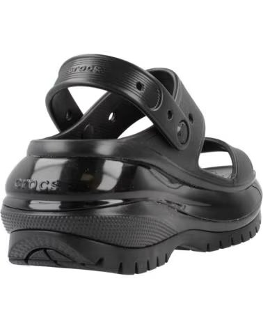 CROCS CLASSIC MEGA CRUSH PLATFORM SANDALEN BLACK