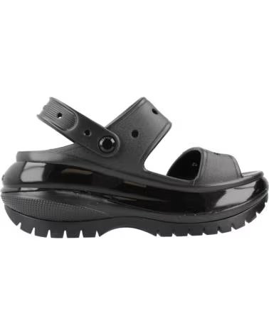 CROCS CLASSIC MEGA CRUSH PLATFORM SANDALEN BLACK