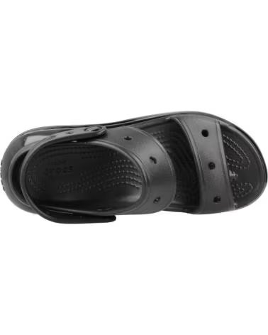 CROCS CLASSIC MEGA CRUSH PLATFORM SANDALEN BLACK