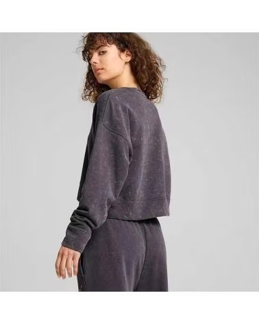 PUMA SWEATSHIRT PUMA DARE TO RELAXED GREY