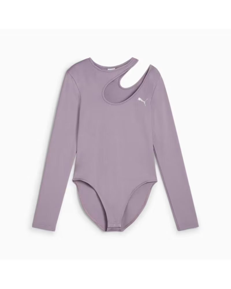PUMA DARE TO LONG SLEEVE BODYSUIT PURPLE