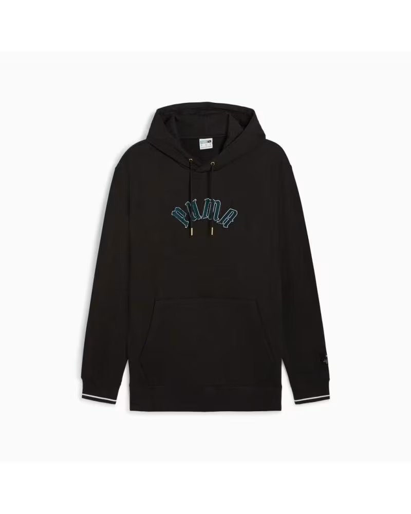 PUMA FELPA CON CAPPUCCIO CLASSICS PLAY PARIS BLACK