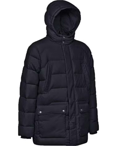 GEOX QUILTED COAT WITH HOOD M4626N F1624 F1624