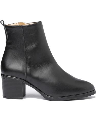 Botines de Mujer EVA MAÑAS BOTIN PIEL 1302 NEGRO