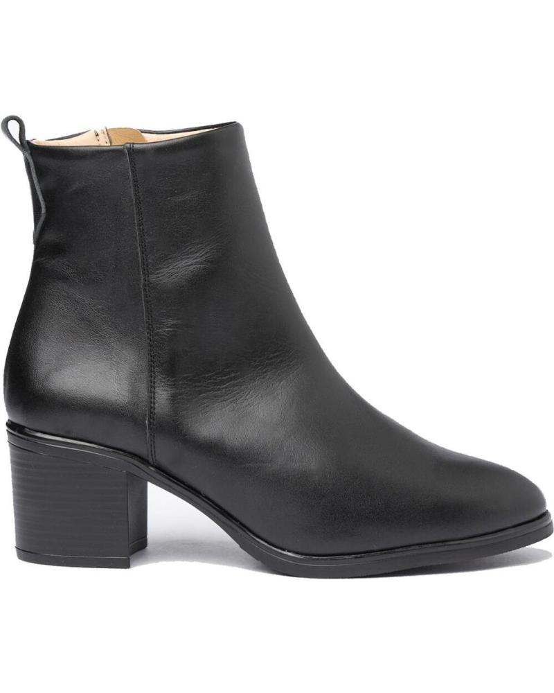 Botines de Mujer EVA MAÑAS BOTIN PIEL 1302 NEGRO