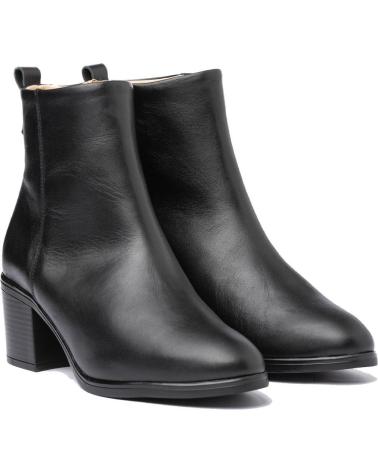 Botines de Mujer EVA MAÑAS BOTIN PIEL 1302 NEGRO
