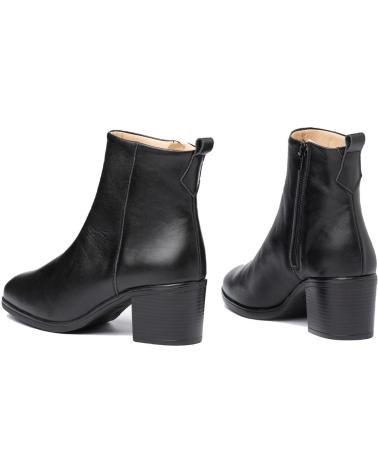 Botines de Mujer EVA MAÑAS BOTIN PIEL 1302 NEGRO