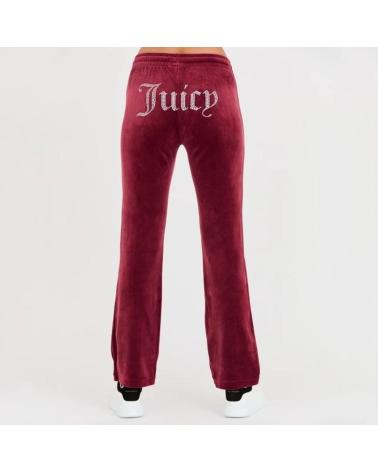 JUICY COUTURE PANTALÓN DE CHÁNDAL TINA EN TERCIOPELO RED