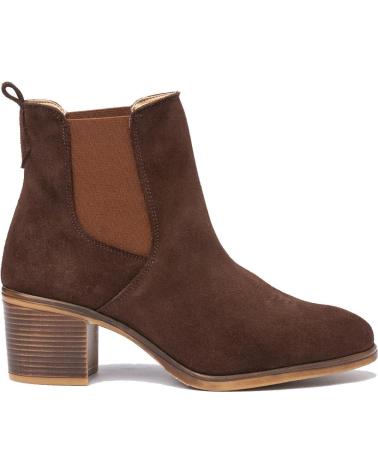 Botines de Mujer EVA MAÑAS BOTIN PIEL 1304 MARRON
