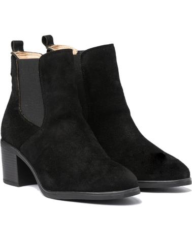 Botines de Mujer EVA MAÑAS BOTIN PIEL 1304 NEGRO