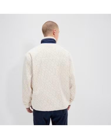 ELLESSE ESCARI ZIP-UP JACKET WITH HIGH COLLAR WHITE