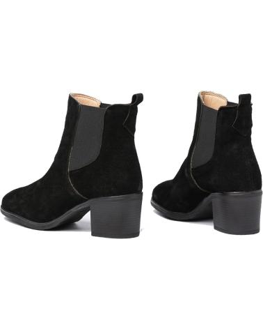 Botines de Mujer EVA MAÑAS BOTIN PIEL 1304 NEGRO