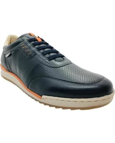 BAERCHI SAPATO CASUAL BAERCHI 7501 COM ATACADORES ELÁSTICOS AZUL