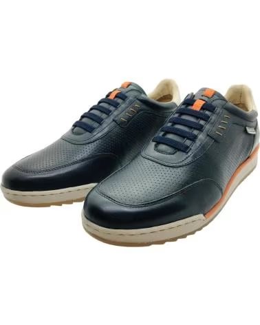 BAERCHI SAPATO CASUAL BAERCHI 7501 COM ATACADORES ELÁSTICOS AZUL