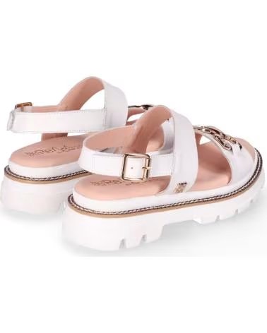 CHIKA10 Sandalias 31090 en rosa para mujer BLANCO