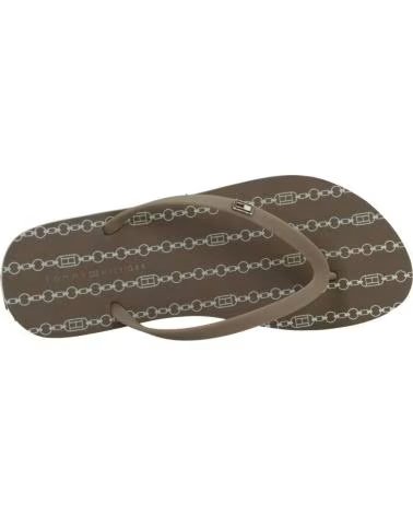 TOMMY HILFIGER TONGS 1000135275 FW0FW08518 BEIGE FEMME AFC