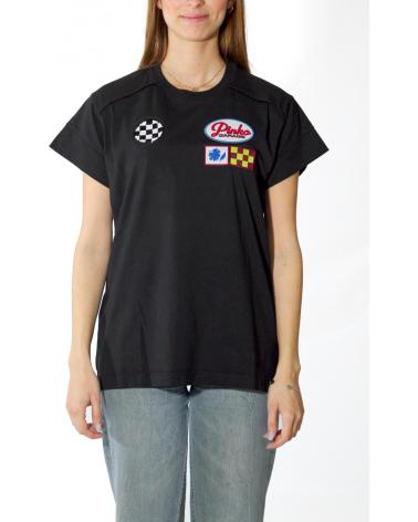 PINKO CAMISETA RANDAL CON PARCHES DECORATIVOS Z98