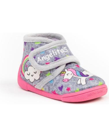 Hausschuhe-De-Niña-ANGELITOS-PANTUFLA-INFANTIL-UNICORNIO-138-GRIS