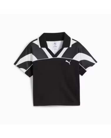 PUMA CAMISETA FUTURE ARCHIVE CON CUELLO EN V BLACK