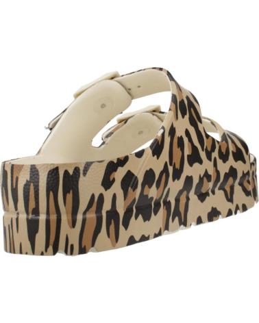 BW BREAK WALK CHANCLAS CON HEBILLAS DOBLES ESTAMPADO LEOPARDO BJSH391002 LEOPARD