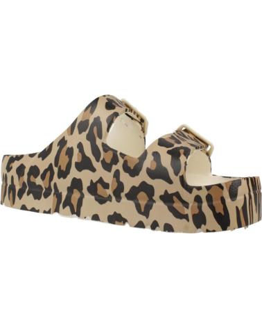 BW BREAK WALK CHANCLAS CON HEBILLAS DOBLES ESTAMPADO LEOPARDO BJSH391002 LEOPARD