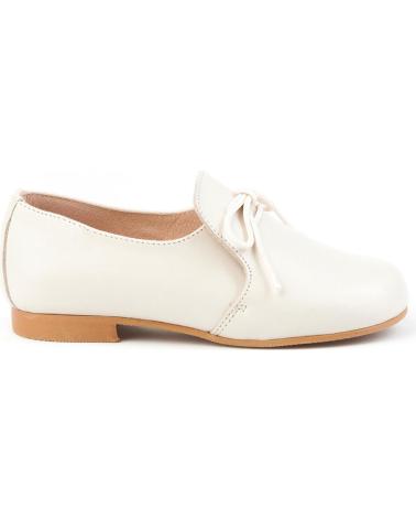Chaussures pour Fille et Garçon ANGELITOS ZAPATO GALES PIEL 1393 BEIGE