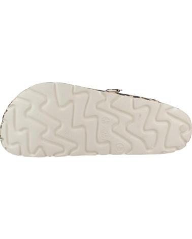 BW BREAK WALK CHANCLAS CON HEBILLAS DOBLES ESTAMPADO LEOPARDO BJSH391002 LEOPARD