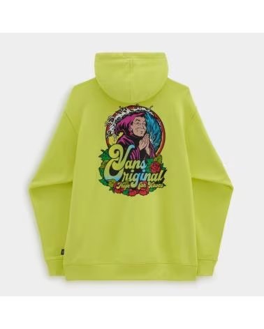 VANS OFF THE WALL FELPA CON CAPPUCCIO HOPE FOR WAVES LOOSE FIT SLPHRSPRNG