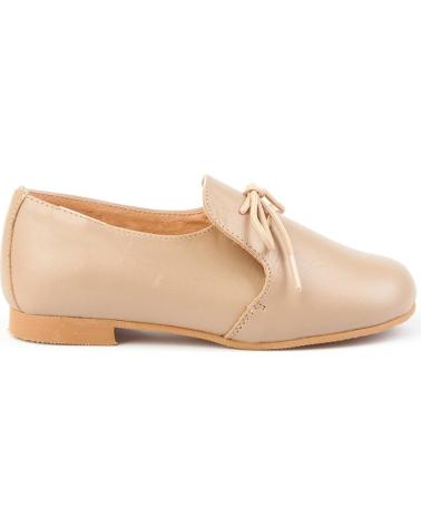 Chaussures pour Fille et Garçon ANGELITOS ZAPATO GALES PIEL 1393 CAMEL