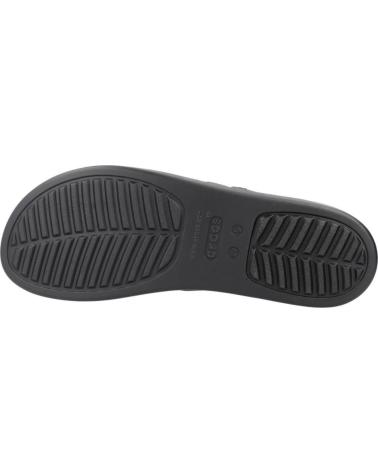 CROCS SANDALIAS BROOKLYN WOVEN CON PLATAFORMA BLACK