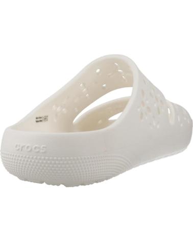 CROCS SANDALIAS CROCS CLASSIC CUT OUT FLORAL BLANCAS CHALK