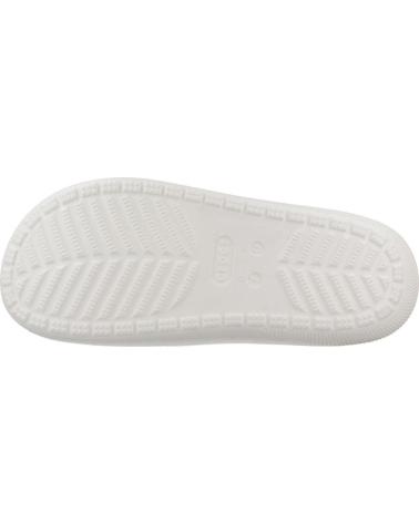 CROCS SANDALIAS CROCS CLASSIC CUT OUT FLORAL BLANCAS CHALK
