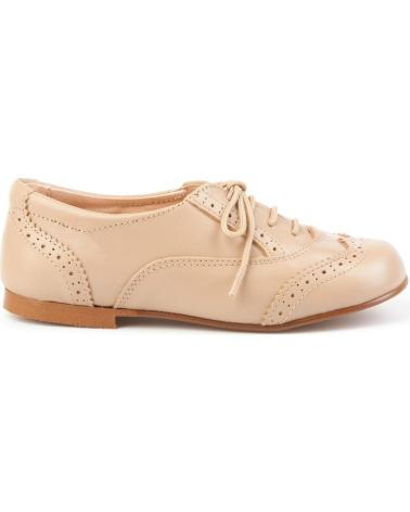 Chaussures pour Fille ANGELITOS ZAPATO GALES PIEL 1394 CAMEL