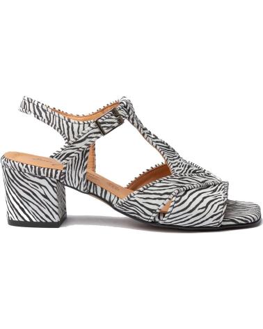 Woman shoes EVA MAÑAS SALON FIESTA PIEL 1485 NEGRO