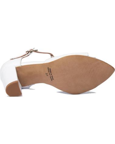 Woman shoes EVA MAÑAS SALON FIESTA PIEL 1486 BLANCO