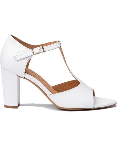 Woman shoes EVA MAÑAS SALON FIESTA PIEL 1486 BLANCO