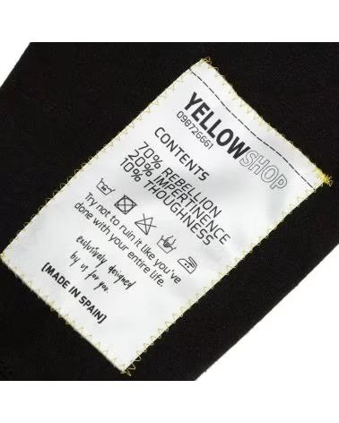 YELLOW SUDADERAS HOMBRE MODELO HOW TO COLOR NEGRO