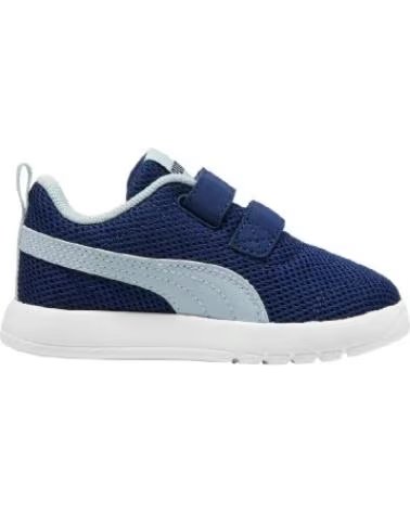 PUMA ZAPATILLAS NINO MODELO COURTFLEX V3 MESH COLOR AZUL BLUE