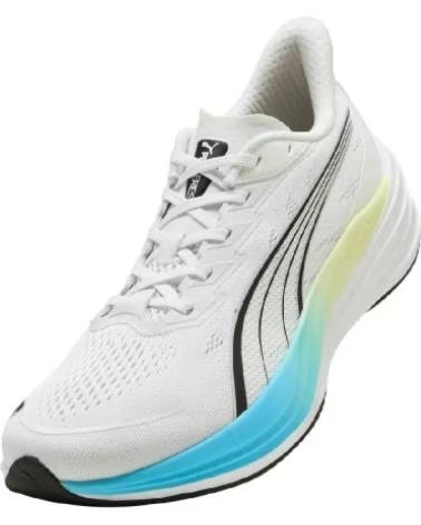 PUMA ZAPATILLAS DE RUNNING 312587-09 EN BLANCO PARA HOMBRE PUMA WHITE-VIBRANT BL