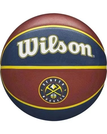 WILSON BOLA DE BASQUETE WILSON DENVER NUGGETS EDIÇÃO ESPECIAL MULTICOLOR