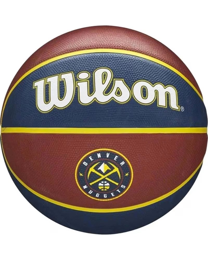 WILSON BOLA DE BASQUETE WILSON DENVER NUGGETS EDIÇÃO ESPECIAL MULTICOLOR