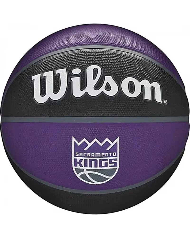 WILSON BOLA DE BASQUETE WILSON NBA SACRAMENTO KINGS TEAM TRIBUTE MORADO
