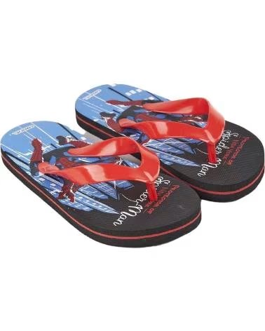 ARTESANIA CERDA SPIDERMAN CITY FLIP FLOPS ROJO