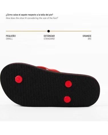 ARTESANIA CERDA SPIDERMAN CITY FLIP FLOPS ROJO