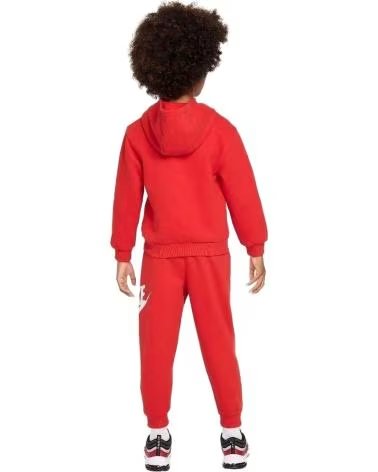 NIKE ENSEMBLE DE SPORT 86L135-U10 SWEAT-SHIRT ET PANTALON ROJO